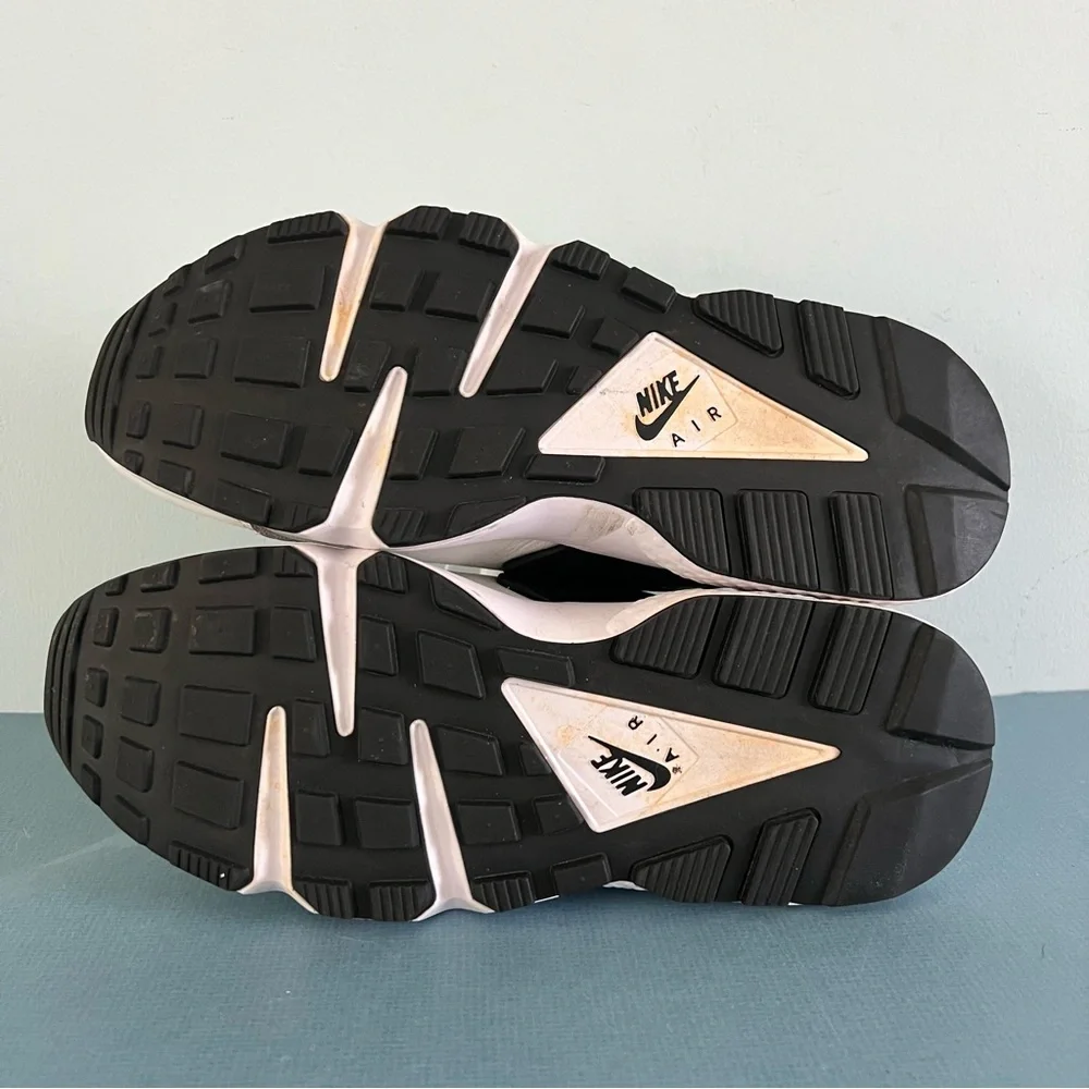 Nike Air Huarache White Lapis Deep Royal Blue Black‎ Sneakers